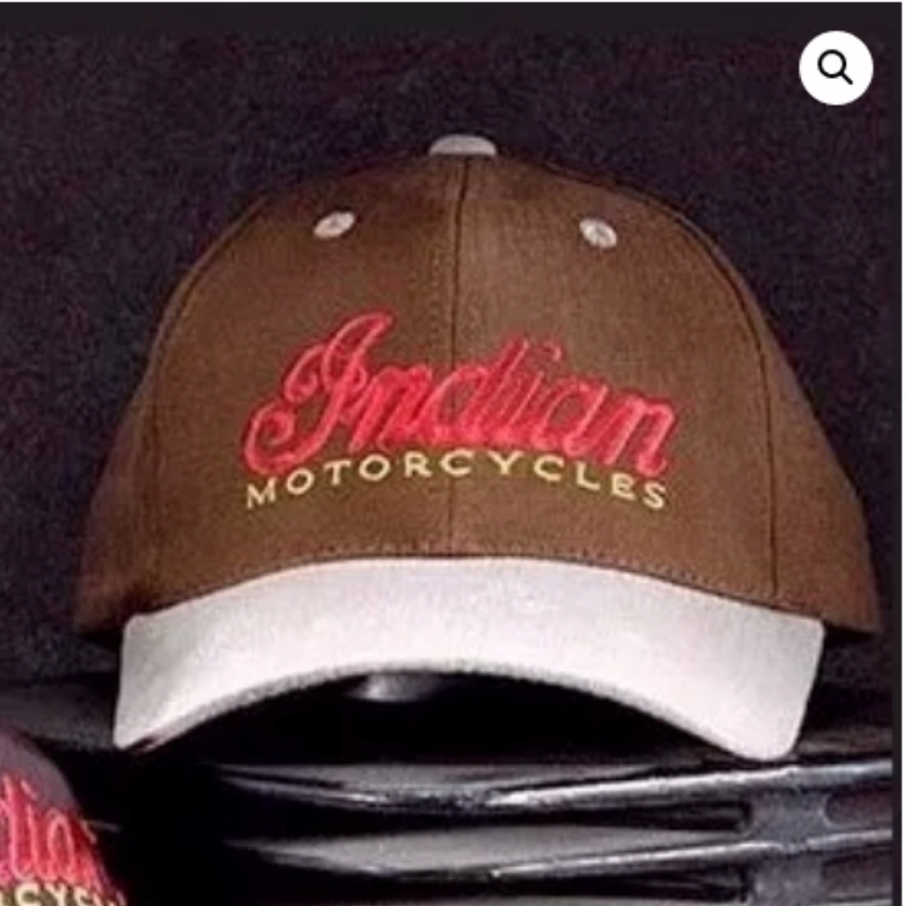 Indian Brown Embroidered Cap Hat - NEW FAST SHIPPING